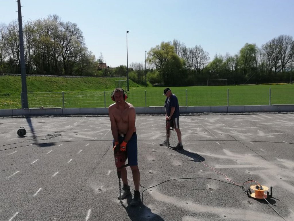 Stockplatzsanierung 2018